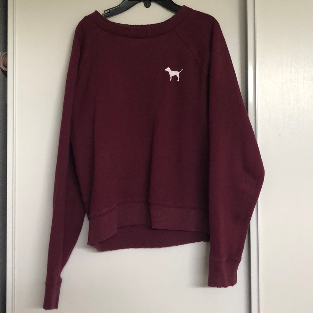 Pink pullover